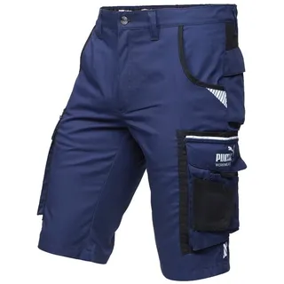 Puma Workwear PUMA kurze Arbeitshose Workwear Precision X Shorts Marineblau 64