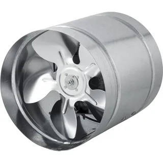 airRoxy Industrieventilator ⌀150mm 180m3 Kanalventilator Rohrventilator Kanallüfter Wandventilator AirRoxy Belüftungsventilator,