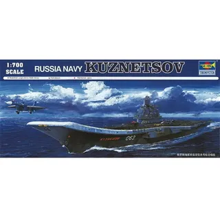 Trumpeter 05713 Modellbausatz Russischer Flugzeugträger Kuznetsov