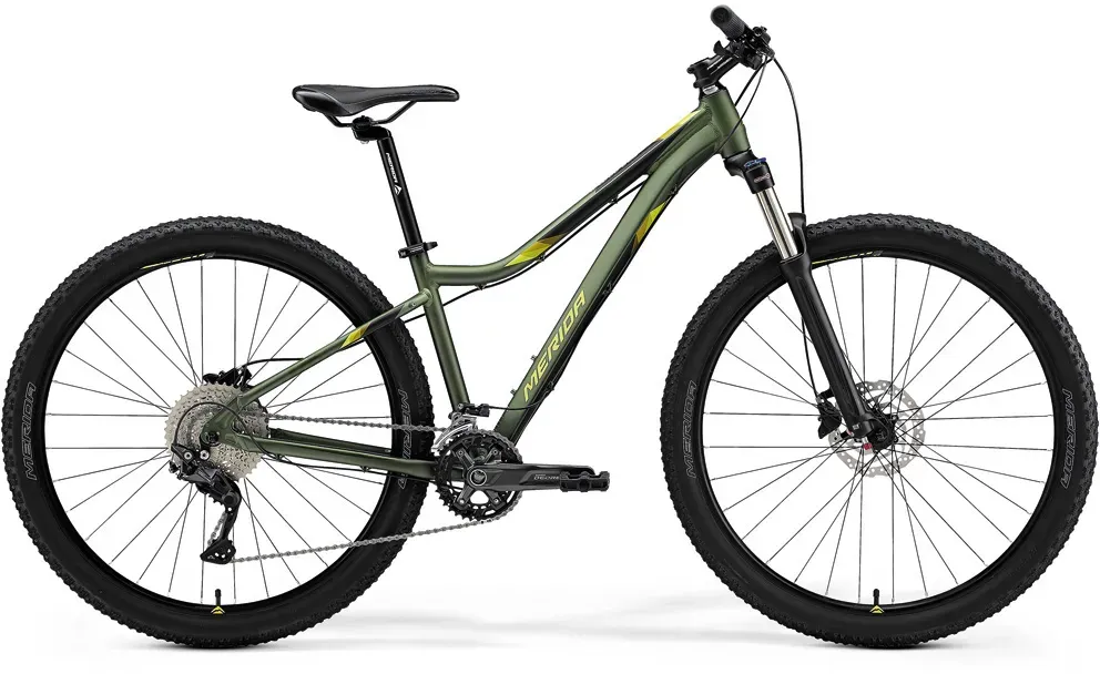 MERIDA Mountainbike MATTS 7.80 - Uni., s.fog green/lime (L)