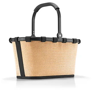 frame raffia black
