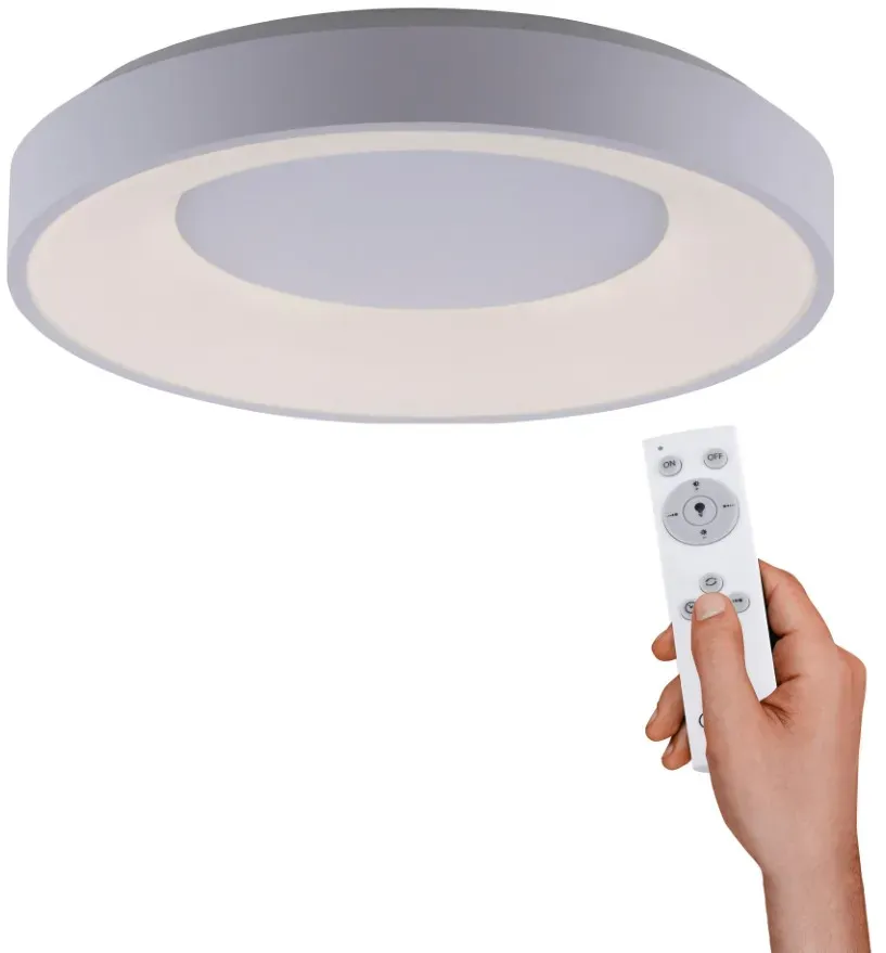 LED Deckenleuchte weiß, 50cm dimmbar Serienschaltung CCT, rund