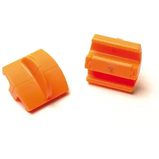 Fiskars Ersatzklingen für Papierschneidemaschinen, 2 Stück, Für gerade Schnitte, High Profile TripleTrack, Orange, 1003904
