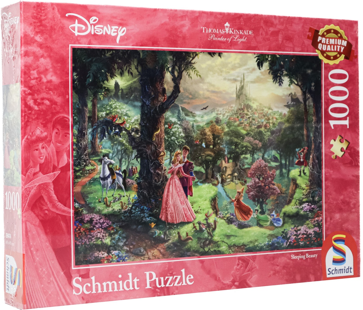 Schmidt Spiele 59474 Disney Dorn­rös­chen 1000 Teile Puzzle
