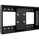 Hagor WH OH24B - Outdoor Wandhalterung für das Samsung OH24B Display, Schwarz