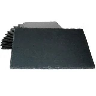 12er Set Schieferplatte 20x30 cm - 23464665