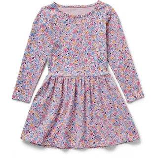 Tchibo - Kinder-Jerseykleid - Baby - Gr. 86/92 - rosa/geblümt