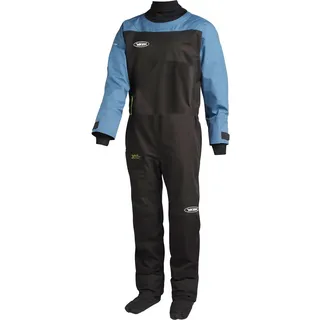 Yak Kayak & Kayaking - Santiam Kayak Drysuit Dry Suit - Blau Schwarz - Thermal Warm Heat Layer Layers Atmungsaktiv 3