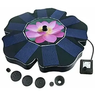 [NIE BENUTZT]Solar schwimmender Wasserlandschaftsbrunnen mit Wasserblockierschutz mit Batterie