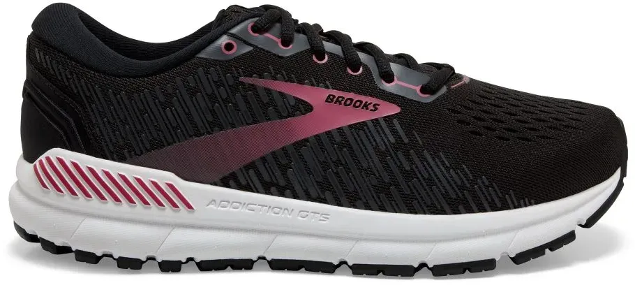 Brooks Damen Addiction GTS 15 - schmal (1B) schwarz 38.5