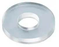 Kunststoffunterlegscheibe transparent, außen Ø 16 mm innen Ø 6 mm 100 Stk.