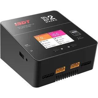 ISDT D2 Mark 2 200W 12A Netzteil Lipo Akku Batterie Balance Ladegerät Entlader AC DC Dual für Rc Modelle 1-6S Li-ion Life NiCd NiMH LiHV PB