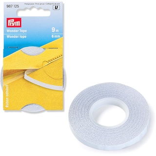 Prym 6 mm 9 m Wonder Tape, Polyester, transparent 6,5 x 6,5 x 0,6 cm