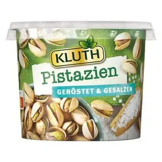 Kluth Pistazien geröstet und gesalzen, ungeschält, 225g