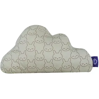 Träumeland GmbH Kuschelkissen Wolke Kuschelhase grün, 36 x 21 x 12 cm