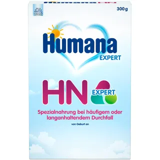 Humana HN Expert, von Geburt an, Spezialnahrung bei häufigem oder langanhaltendem Durchfall, unterstützt die Normalisierung des Stuhlbildes, mit Banane, 300 g