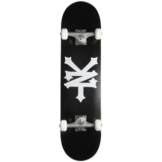 Zoo York Crackerjack Skateboard Schwarz/Weiß, 8'
