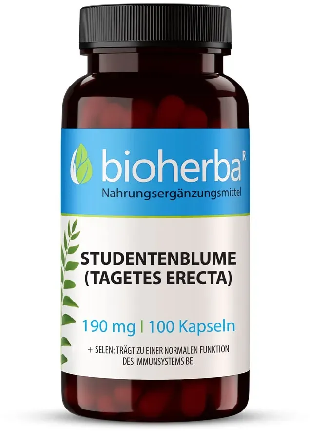 Studentenblume (Tagetes Erecta) 190 mg 100 Kapseln