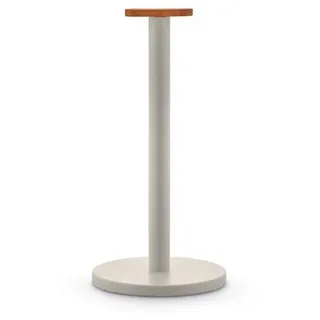 Alessi Küchenrollenhalter Mattina Stahl Grau