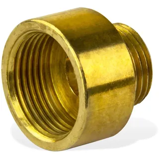 GENERAL FITTINGS Reduzierstück 1 1/2 Zoll x 1 Zoll gold