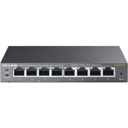TP-Link Tl-Sg108pe (8 Ports), Netzwerk Switch, Schwarz