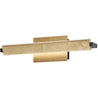 Fischer & Honsel Pare LED Wandleuchte + Deckenleuchte, Honsel Wandleuchte 13,7W Tunable white steuerbar dimmbar Acrylglas blattgold 3048