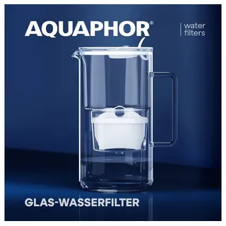 Aquaphor MAXFOR+ Wasserfilter Glas weiß 2,5 l