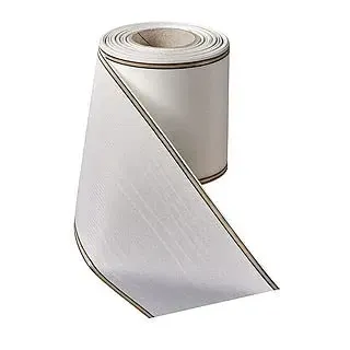 Trauerschleife, Kranzschleife, Grabschleife für einen Trauerkranz (weiß, 10 cm für einen Strauß)