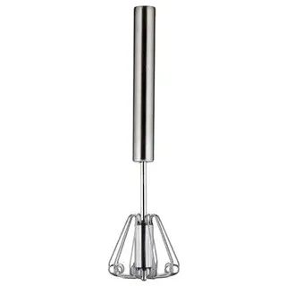 Weis 15148 Edelstahl, Schneebesen Handquirl Quirl mit Getriebe 23cm