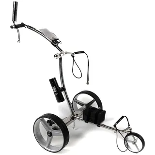 GT-R Elektrischer Golftrolley Edelstahl mit Fernbedienung und Zubehör(12x)