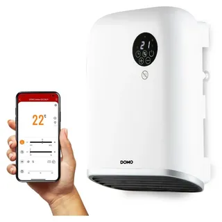 DOMO Elektroheizstrahler 2 kW weiß