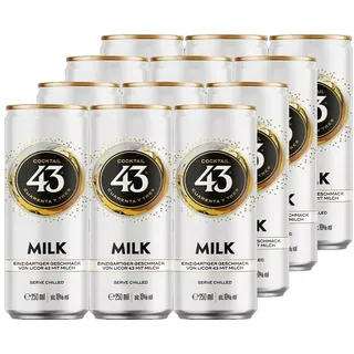 Licor 43 Cocktail Milk PreMix 10% Vol. 12x0,25l
