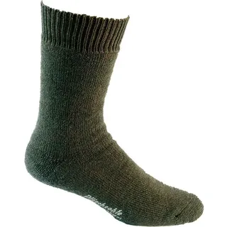 Nordpol Vollplüsch Thermo Socken Immerwarm oliv, Größe 39-41