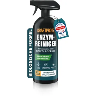 kraftprotz Enzymreiniger Geruchs- und Fleckenentferner Spray 750 ml