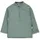 Langarm Uni UV-Schutz 50 Schwimmshirt Unisex Beachwear schnelltrocknend Kinder Rashguard mit Reißverschluss Kinnschutz mattgrün Größe 92 86-92
