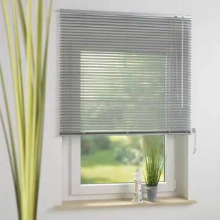 LIEDECO Aluminium-Jalousie 50 x 160 cm silber