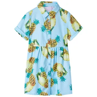 vidaXL Kinderkleid Blau 116