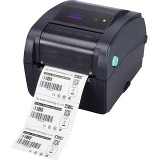 Tsc TC210, 8 Punkte/mm (203dpi), Disp., RTC, TSPL-EZ, USB, RS232, Ethernet Etikettendrucker, Thermotransfer (203 dpi), Etikettenbreite (max.): 118 mm