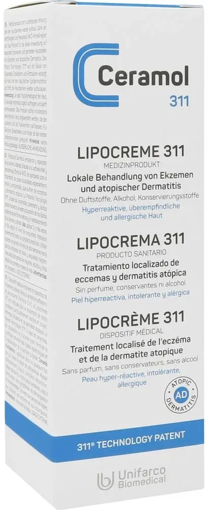 Ceramol Lipocreme 311 50 ML