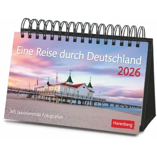 Harenberg Eine Reise durch Deutschland Premiumkalender 2026 - 365 faszinierende Fotografien