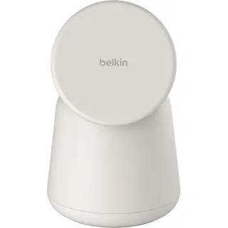 Belkin BOOST CHARGE PRO 2in1 Ladedock mit MagSafe 15 Watt sandfarbe