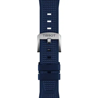 Tissot T852.049.050 Uhrenarmband Kautschuk Blau für PRX 40
