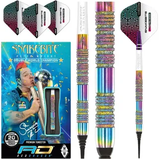 TARGET DARTS Dartpfeil Peter Snakebite Wright Diamond Fusion Spectron SE 20 gr Softip Set