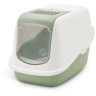 Nobby Katzentoilette Nestor 56x39x38,5 cm Grün/Weiß
