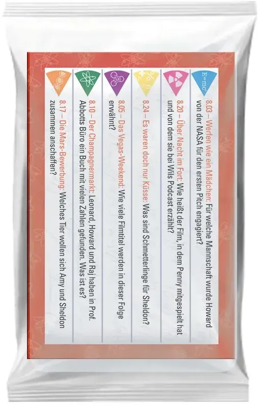 Trivial Pursuit - Big Bang Theory - Zusatzkarten Flowpack