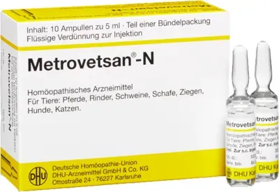 Metrovetsan N Injektionslösung vet. 2X10X5 ml