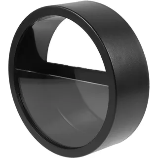 Garneck Moderne Runde Wandvase - Hängendes Pflanzgefäß Für Innenräume - Ideal Für Sukkulenten Und Kleine Pflanzen Stilvolles Wandpflanzgefäß in Schwarz Für Kreative Akzente