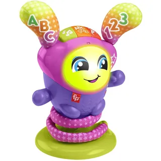 Mattel Fisher-Price DJ Tanzi BOUNCIN' Star (Deutsche Version) Elektronisches Lernspielzeug, Smart Stages-Lernstufen, 75+ Melodien und Sätze, für Babys und Kleinkinder ab 9 Monaten, HRC49