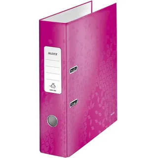 Ordner pink Karton 8,0 cm DIN A4