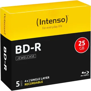 Intenso BD-R 25GB 4x 5er Jewelcase